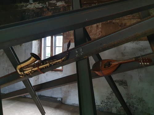 IANNIS KOUNELLIS A PALAZZO LANTIERI GORIZIA